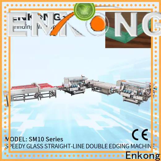 Enkong SYM08 glass double edger machine company for household appliances