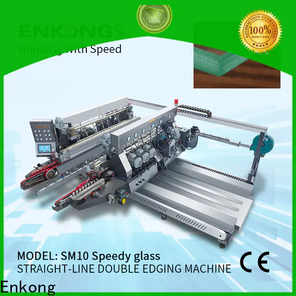 Enkong SYM08 double edger machine manufacturers for photovoltaic panel processing