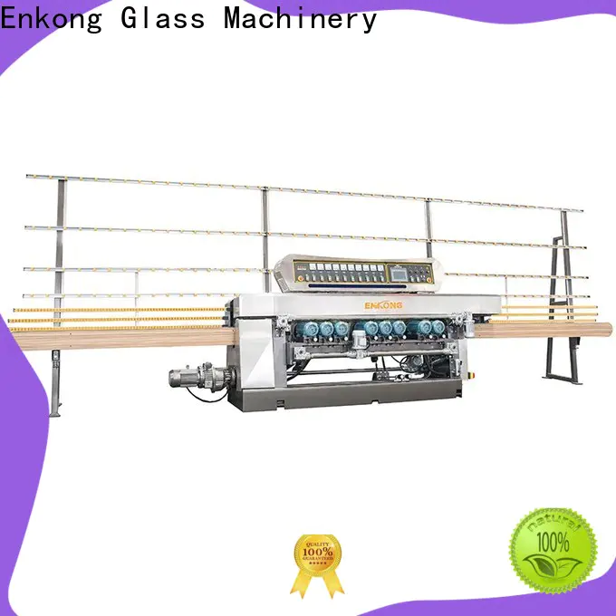 Enkong High-quality small glass beveling machine factory for glass processing