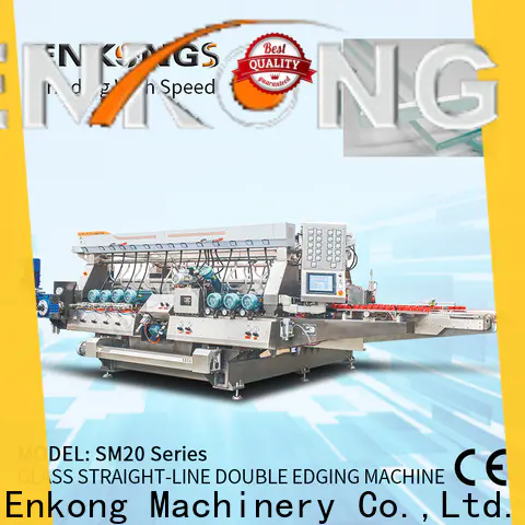 Enkong SM 10 automatic glass edge polishing machine manufacturers for household appliances