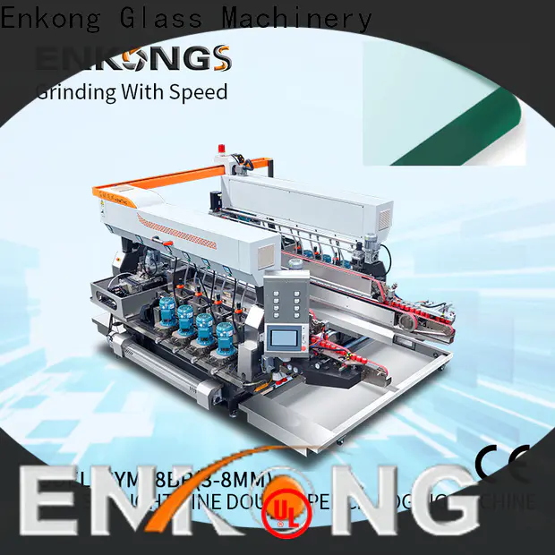 Enkong SM 12/08 glass edging machine suppliers supply for round edge processing