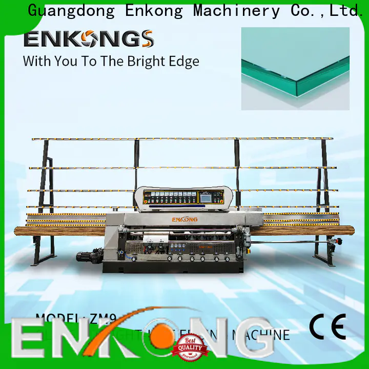 New glass edge polishing machine zm7y supply for round edge processing