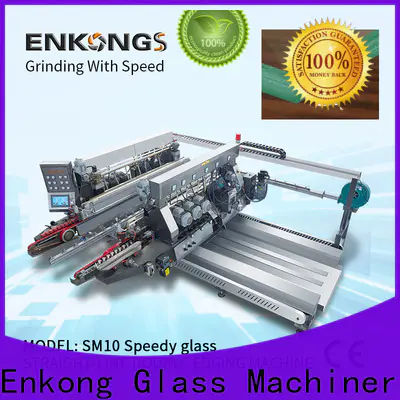 Enkong modularise design glass double edger suppliers for household appliances