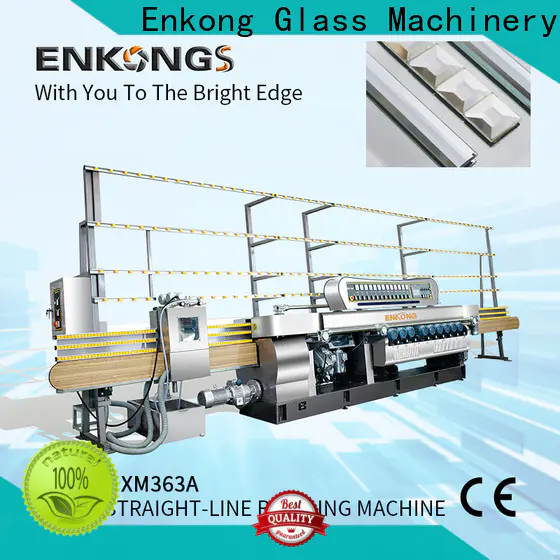 Enkong xm363a glass beveling machine for sale supply for glass processing