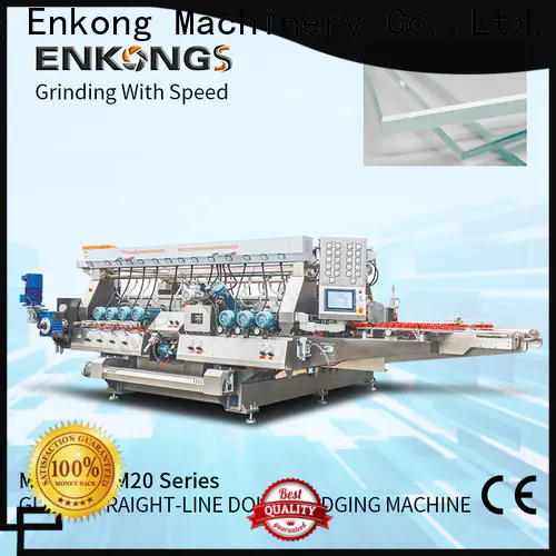 Enkong SM 20 automatic glass edge polishing machine company for photovoltaic panel processing