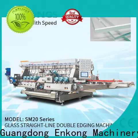 Enkong straight-line glass double edger company for household appliances