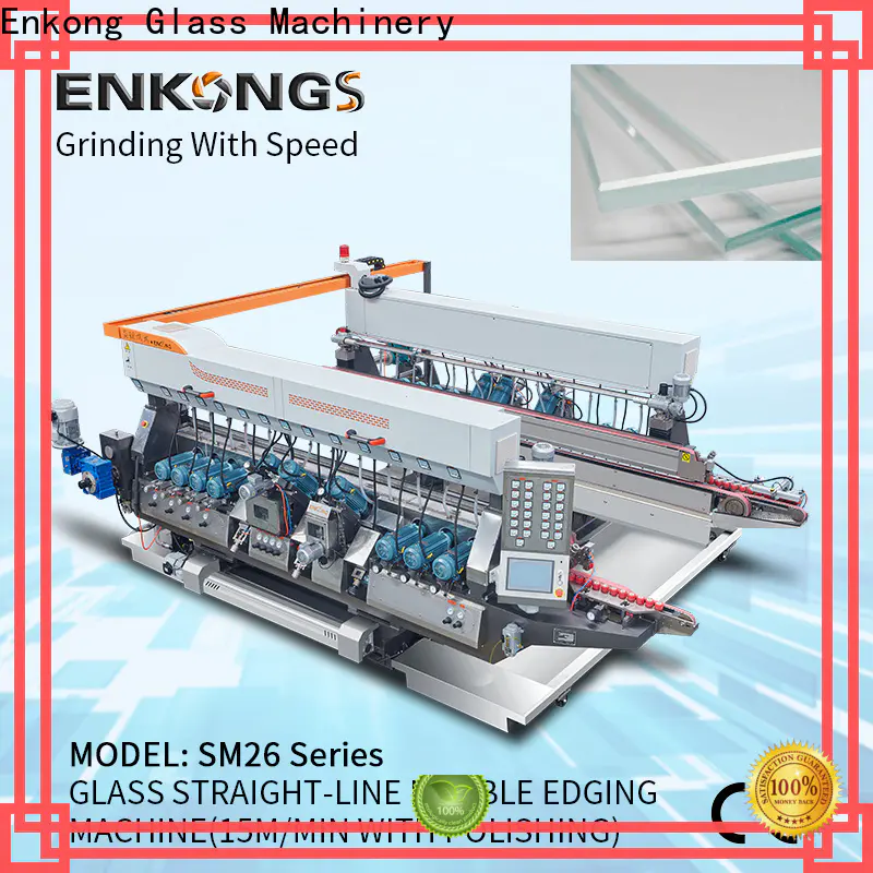 Best automatic glass edge polishing machine SM 10 company for round edge processing