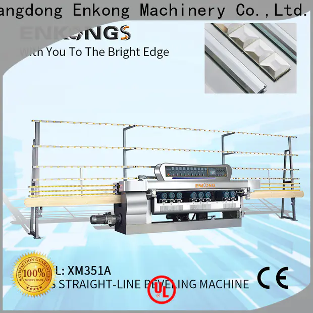 Enkong New glass beveling machine price factory for glass processing