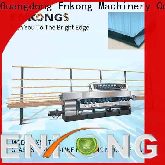 Enkong New small glass beveling machine supply for glass processing