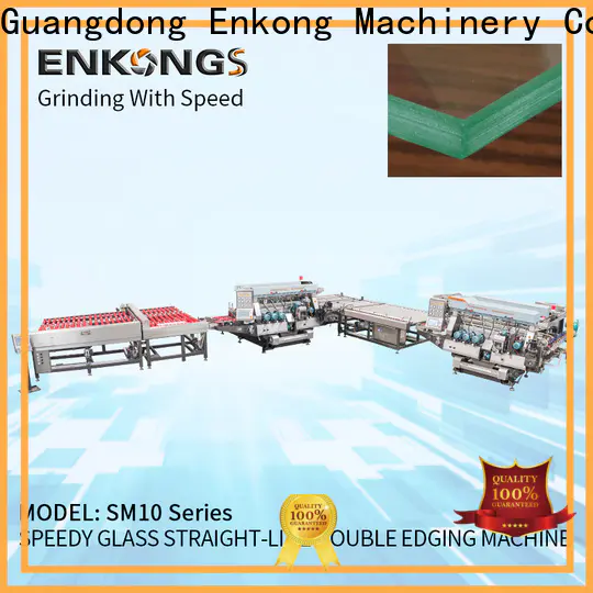 High-quality automatic glass edge polishing machine SM 22 factory for round edge processing