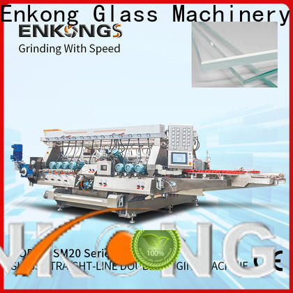 Enkong straight-line glass double edging machine manufacturers for household appliances