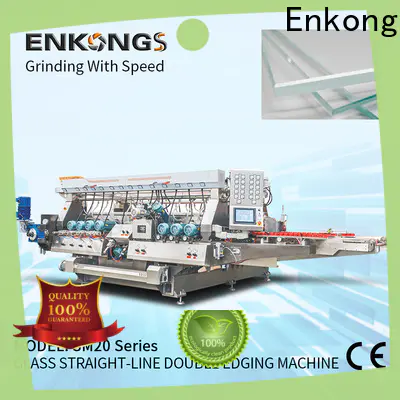 Enkong High-quality glass double edger machine supply for photovoltaic panel processing