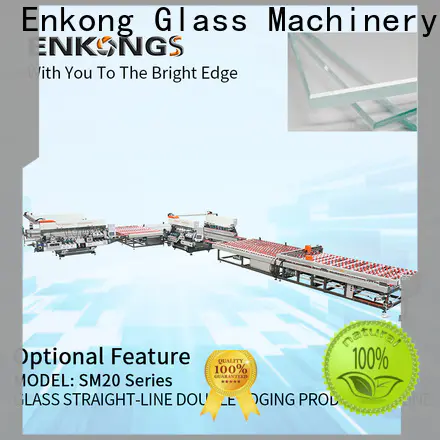 Enkong Wholesale glass double edging machine suppliers for round edge processing
