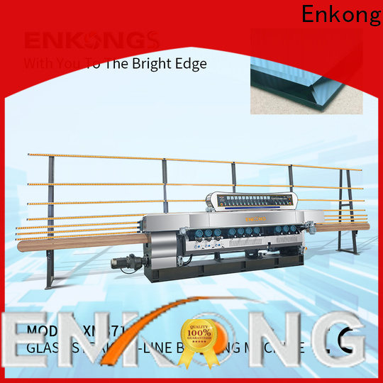 Enkong 10 spindles glass beveling machine manufacturers for business for glass processing
