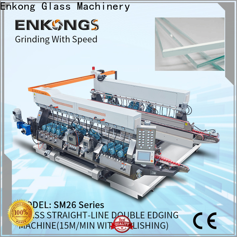 New glass edging machine suppliers straight-line factory for household appliances