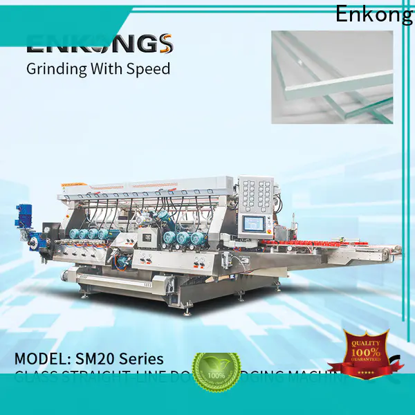Enkong Best glass double edging machine suppliers for photovoltaic panel processing