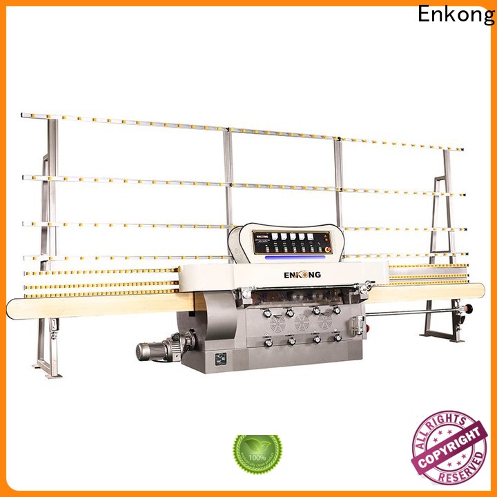 New glass straight line edging machine zm9 factory for photovoltaic panel processing