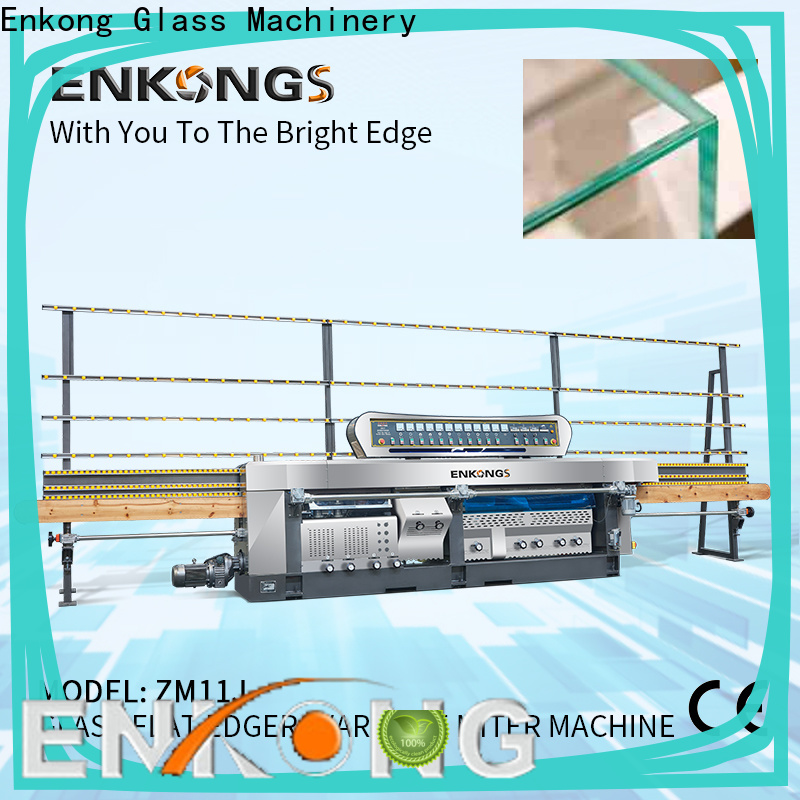 Enkong 5 adjustable spindles mitering machine factory for grind