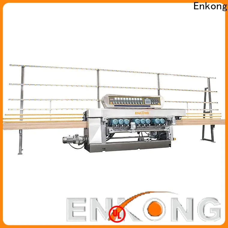 Latest beveling machine for glass 10 spindles manufacturers for polishing