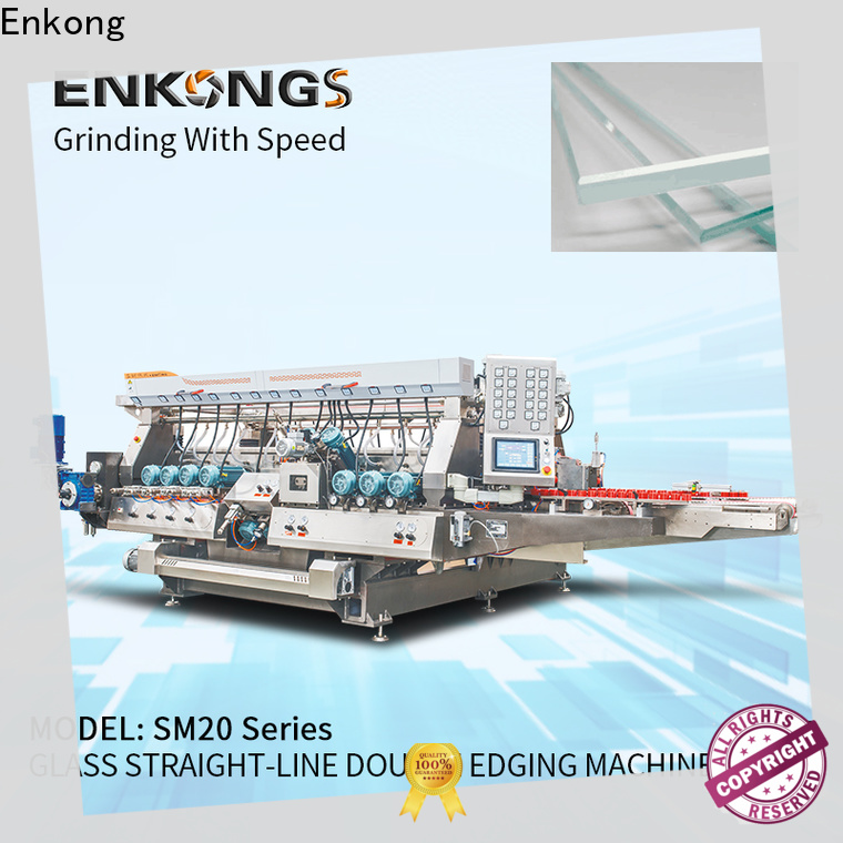 Best glass double edger SM 20 company for round edge processing