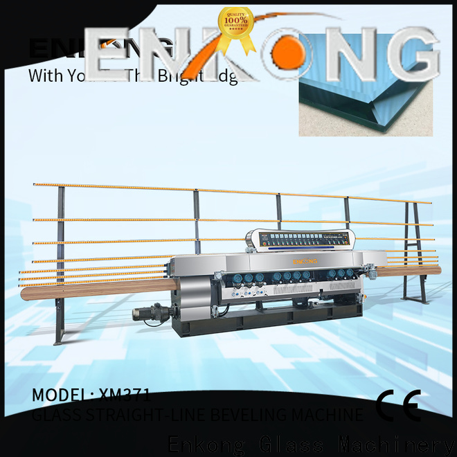 Enkong xm351 glass beveling machine manufacturers factory for glass processing