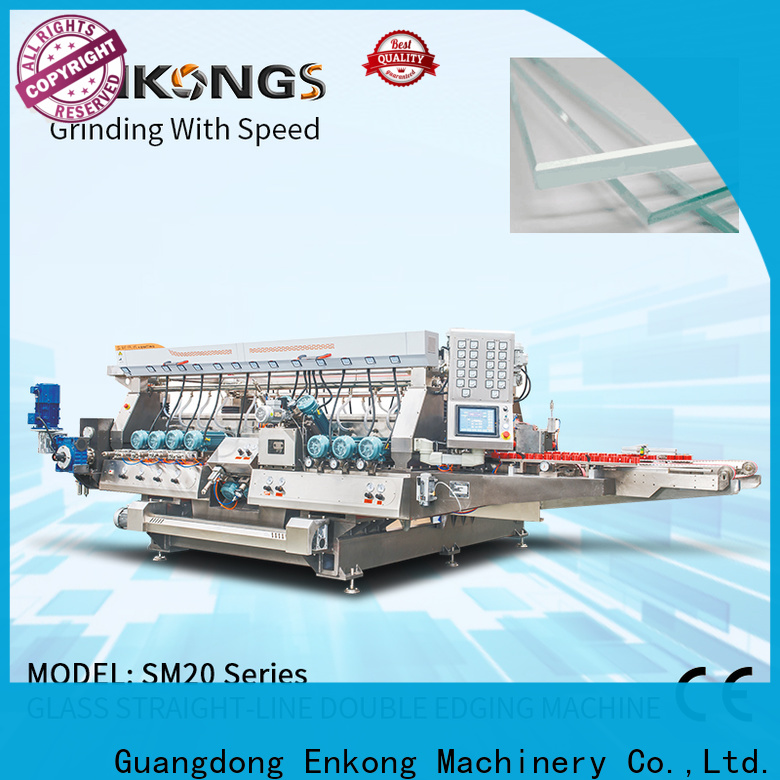 Enkong SYM08 small glass edge polishing machine company for round edge processing