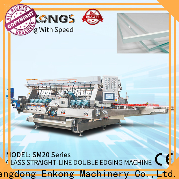 Enkong Top automatic glass edge polishing machine suppliers for round edge processing