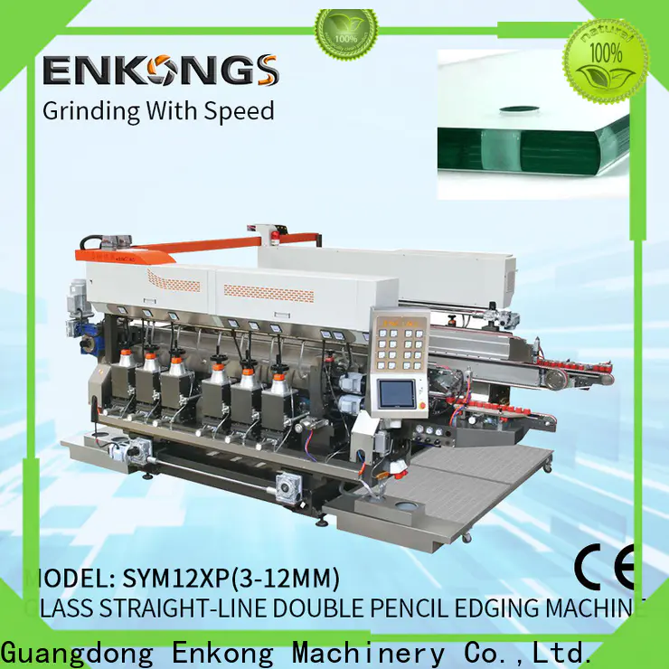 Enkong Custom glass double edging machine supply for household appliances