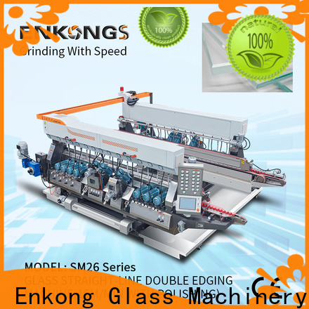Enkong SM 10 glass double edger manufacturers for round edge processing