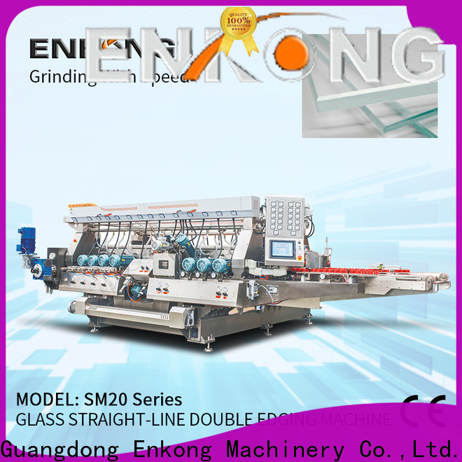 Enkong SM 20 glass double edger machine for business for photovoltaic panel processing