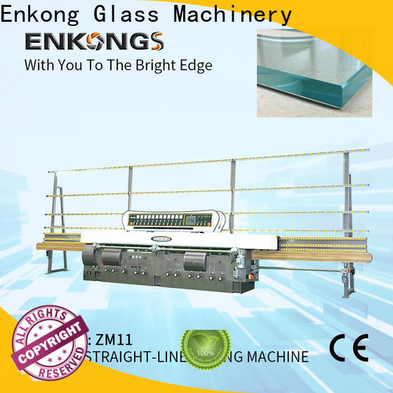 Enkong zm9 glass edging machine factory for round edge processing
