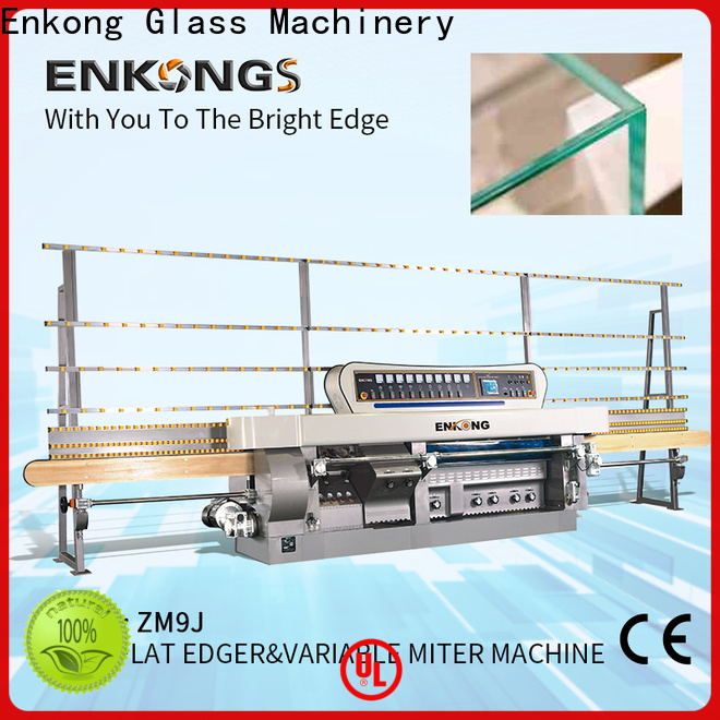 Enkong 5 adjustable spindles mitering machine manufacturers for grind
