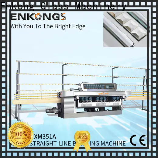 Enkong xm351 glass beveling equipment manufacturers for polishing