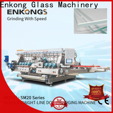 Best double edger machine modularise design for business for round edge processing