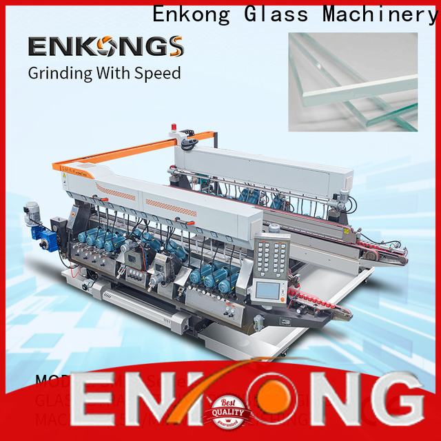 Enkong New glass double edger machine supply for photovoltaic panel processing