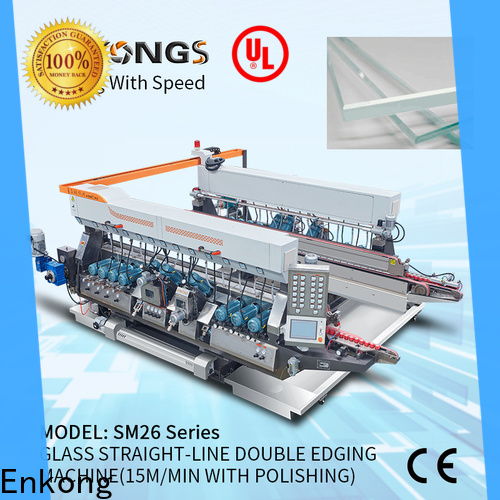 Enkong Latest glass double edger machine company for photovoltaic panel processing