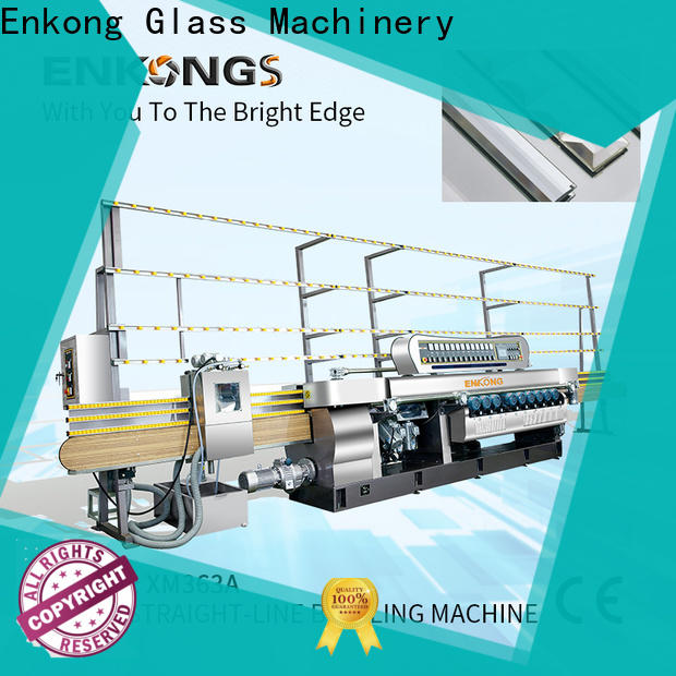 Top glass beveling machine for sale 10 spindles factory for polishing