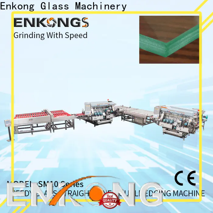 Enkong SM 10 double edger machine company for round edge processing