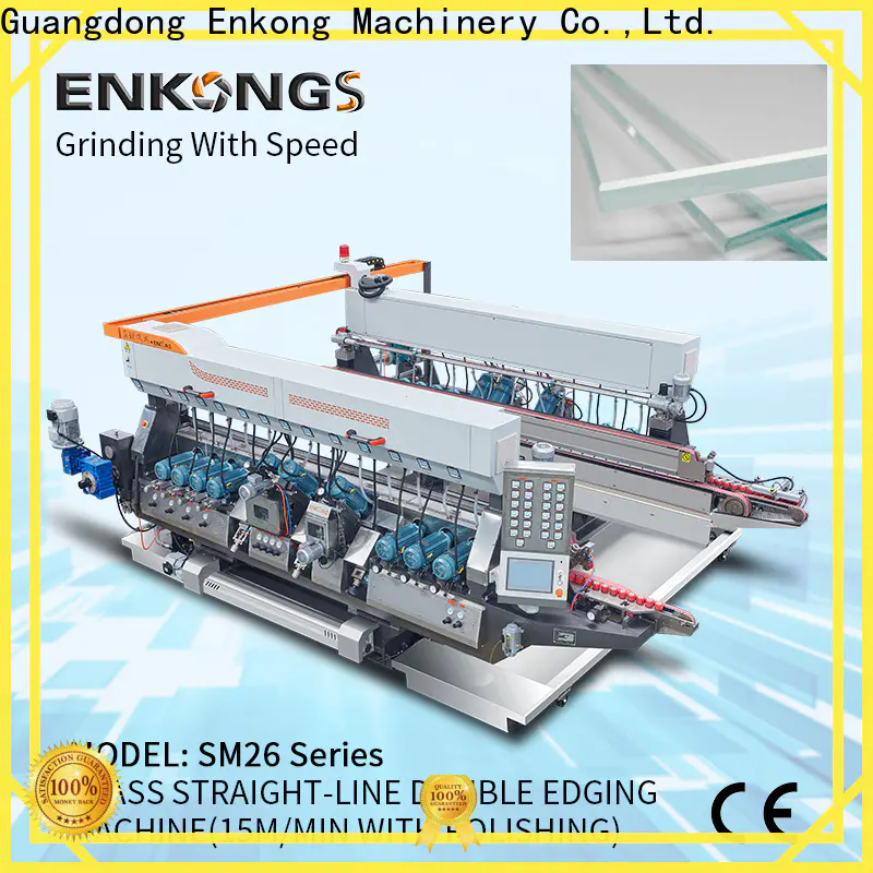 Enkong SYM08 glass double edger manufacturers for household appliances