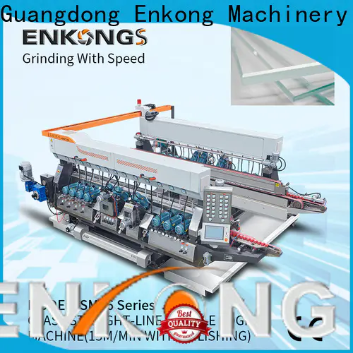 Enkong SM 26 double edger machine factory for round edge processing
