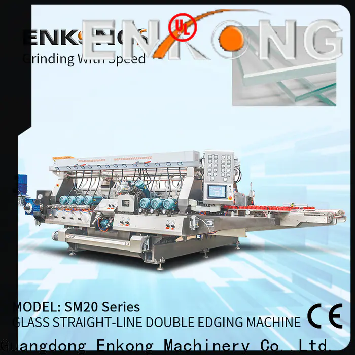 Enkong Best glass double edger machine supply for household appliances