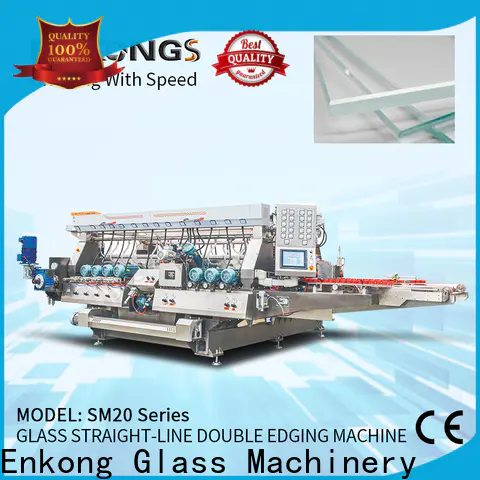 Enkong New small glass edge polishing machine company for photovoltaic panel processing