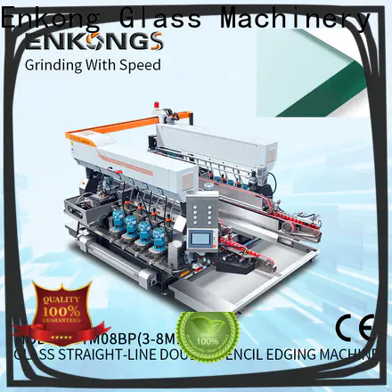 Enkong SM 22 automatic glass edge polishing machine manufacturers for photovoltaic panel processing