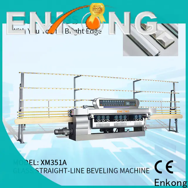 Custom beveling machine for glass xm351a company for glass processing