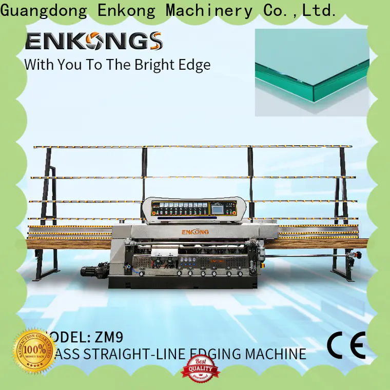 Enkong zm4y glass edge polishing suppliers for round edge processing