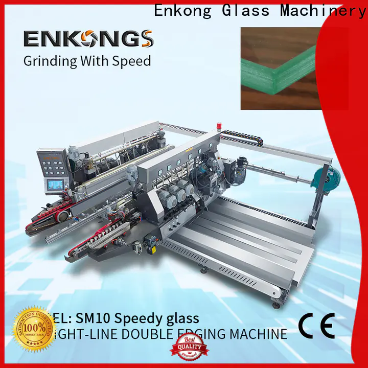 Enkong New small glass edge polishing machine manufacturers for photovoltaic panel processing