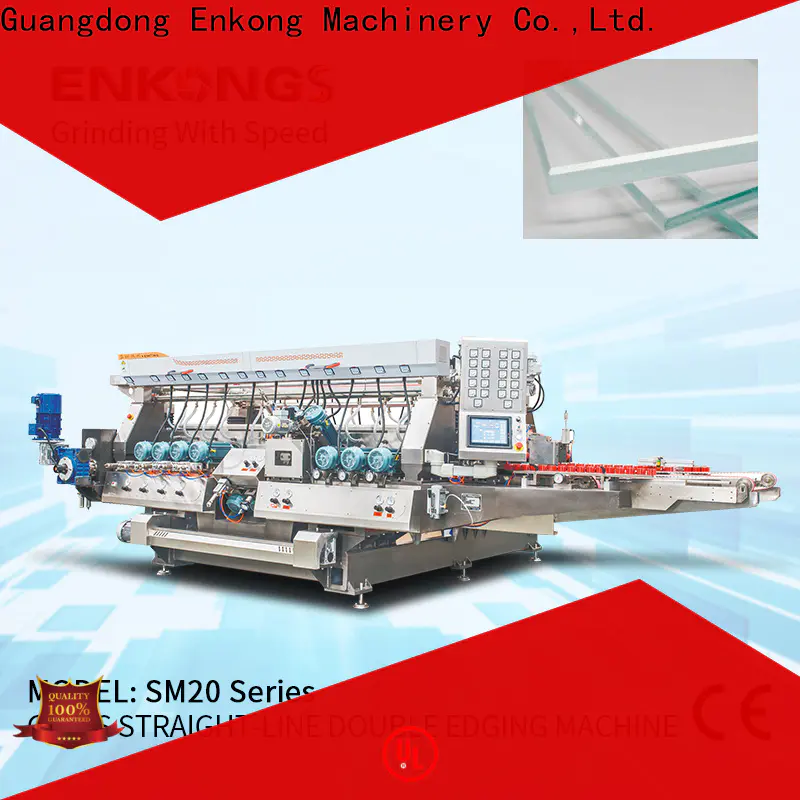 Enkong New automatic glass edge polishing machine suppliers for round edge processing