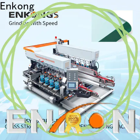Top glass double edging machine SM 26 factory for round edge processing