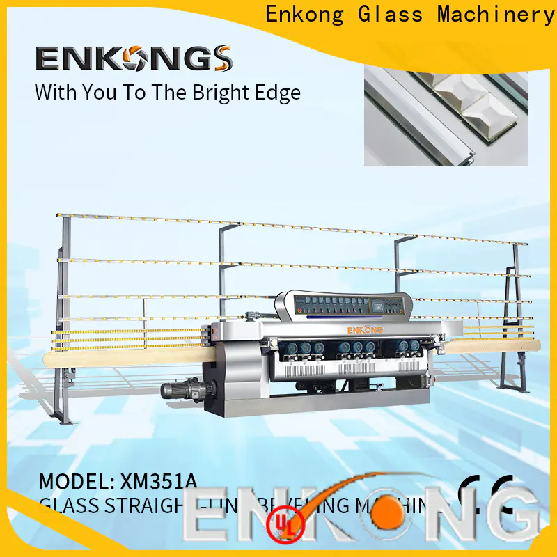 Enkong Latest glass beveling machine price factory for glass processing