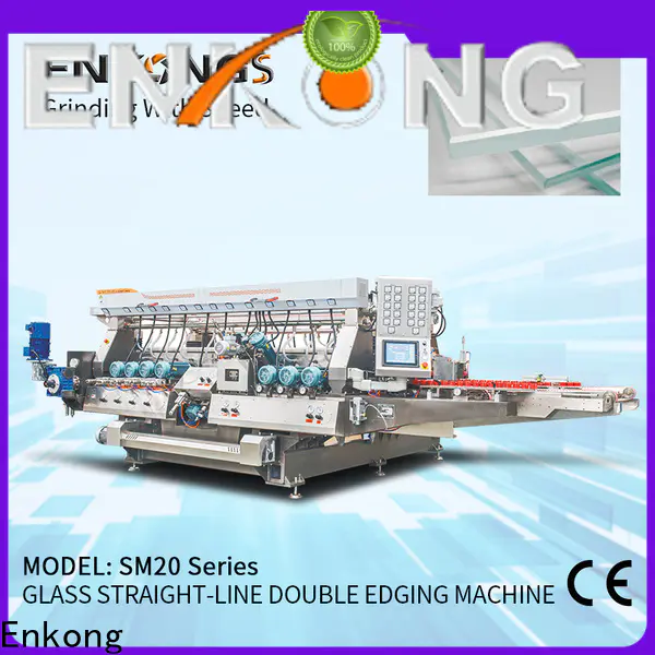 Enkong Wholesale glass double edger for business for round edge processing